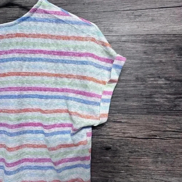 Rainbow Striped Top by Remi James - Picture 3 of 4